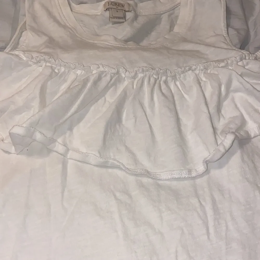 ✨2xHP✨J.Crew Cold Should White Tank✨